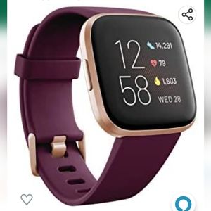 Fitbit Versa 2 Smartwatch Bordeaux/Copper Rose limited edition